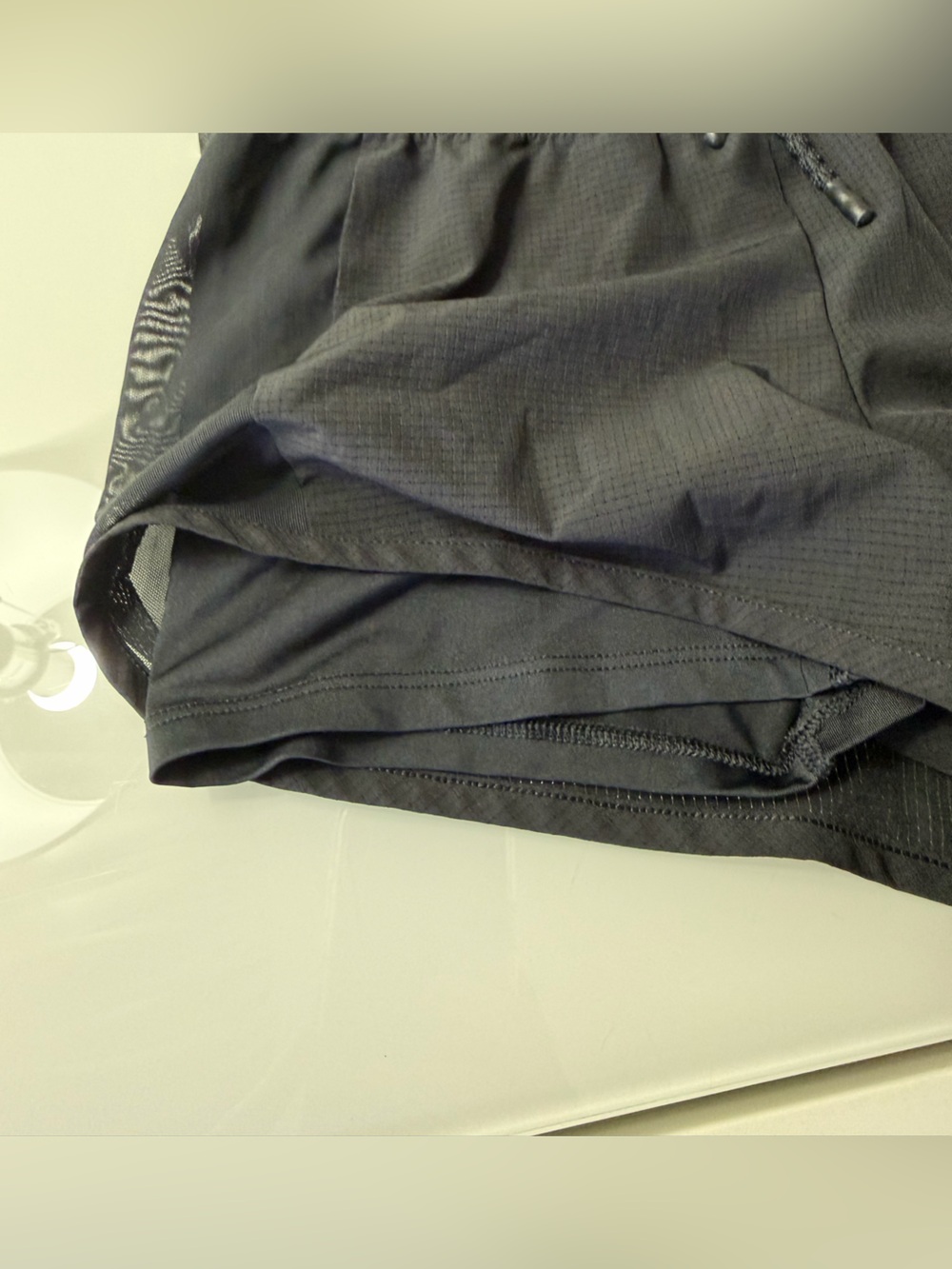 all in motion Black Women's Athletic Shorts with Drawstring Waist - Picture 4 of 6